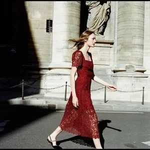 ワンピース SELF-PORTRAIT Woman Dress Burgundy PF25112SBU BURGUNDY Burgundy Lace Collared Mini Dress – self-portrait-US